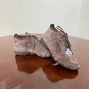 Skechers Lace-up Booties Bikers Lineage Size 8